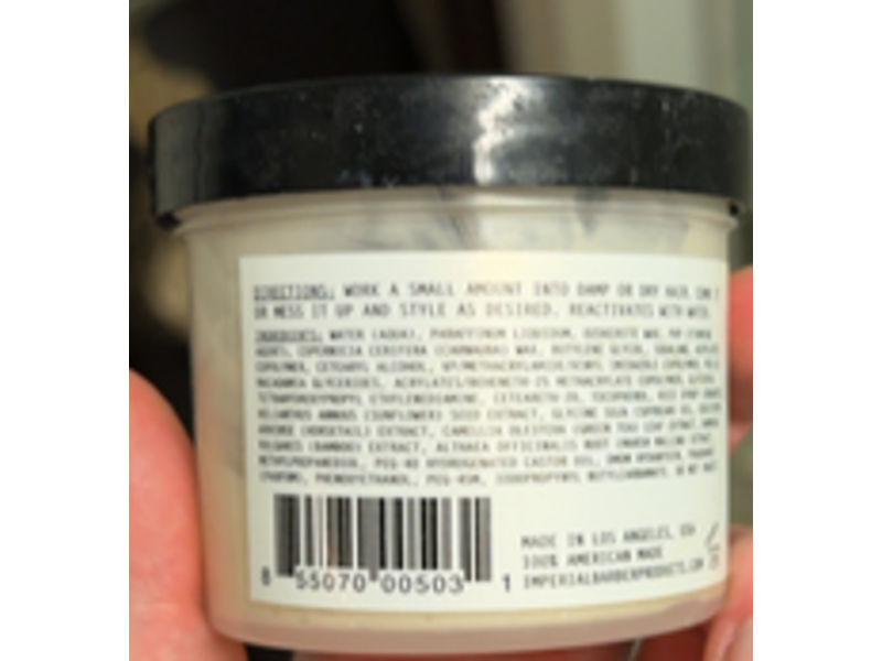 Imperial Matte Pomade Paste, Hold 2, 4 oz/113.4 g