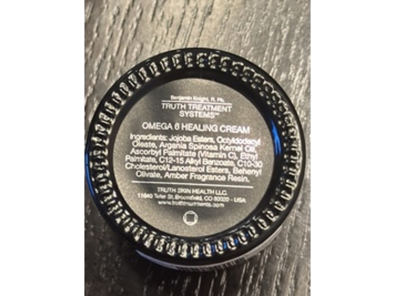 Truth Treatment Systems Omega 6 Healing Cream, 0.5 fl oz/15 mL