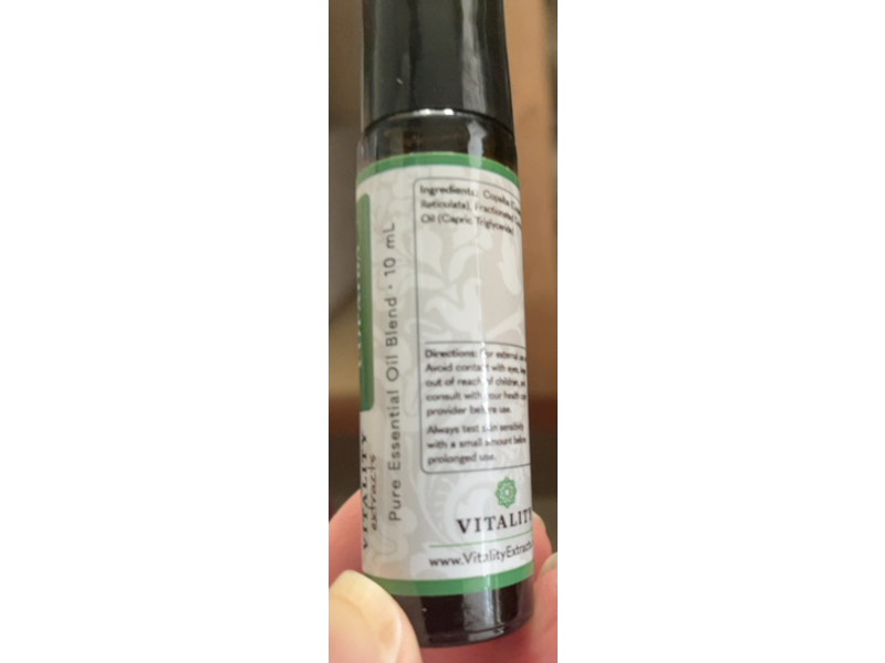 Vitality Extracts Pure Essential Oil Blend Roller, Copaiba, 10 mL
