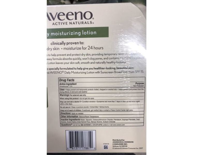 Aveeno Daily Moisturizing Lotion Set