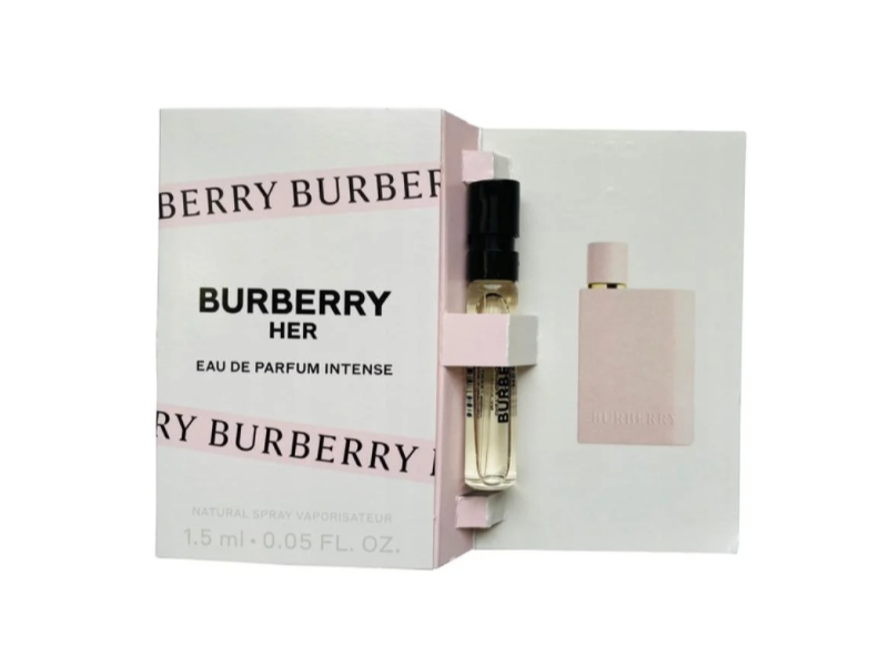 Burberry Her Eau De Parfum Intense, 0.05 fl oz/1.5 mL