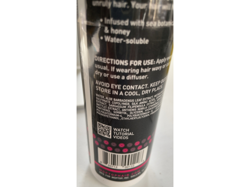 MopTop Anti-Frizz Gel, Citrus Medley, 8 fl oz/237 mL