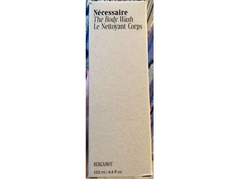 Necessaire The Body Wash, Bergamot, 8.4 fl oz/250 mL