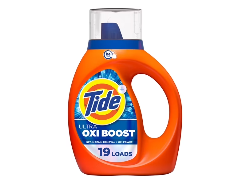 Tide+ Ultra Odor + Oxi Defense Stain Fighter, 19 Loads, 27 fl oz/798 mL