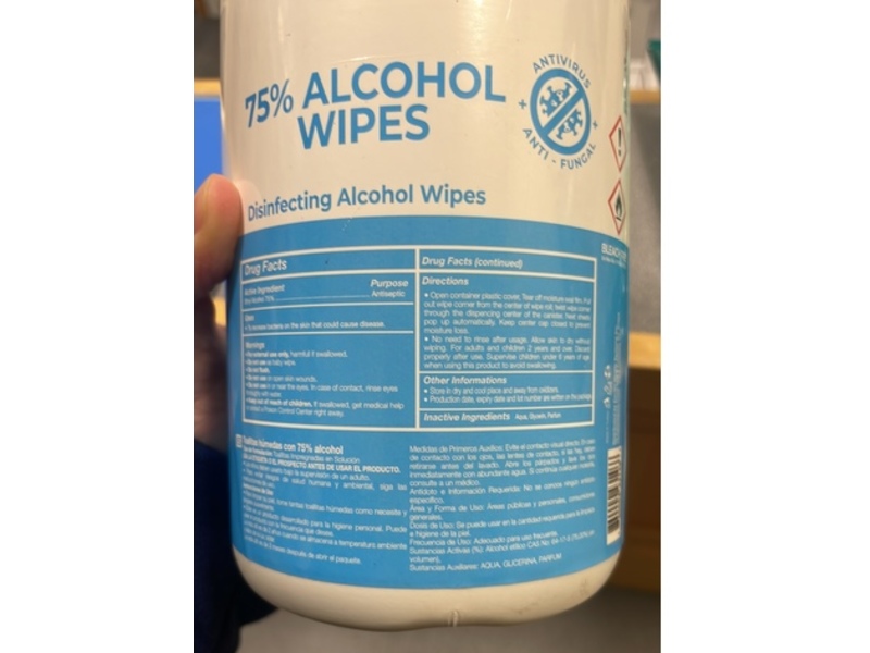 Janitex Disinfecting Alcohol Wipes, 80 Pacs