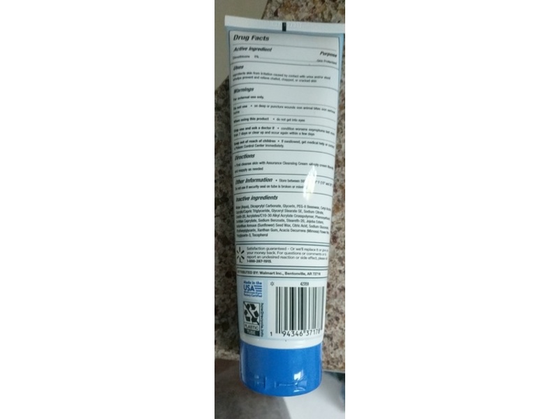 Assurance Barrier Cream, 8.5 fl oz/251 mL