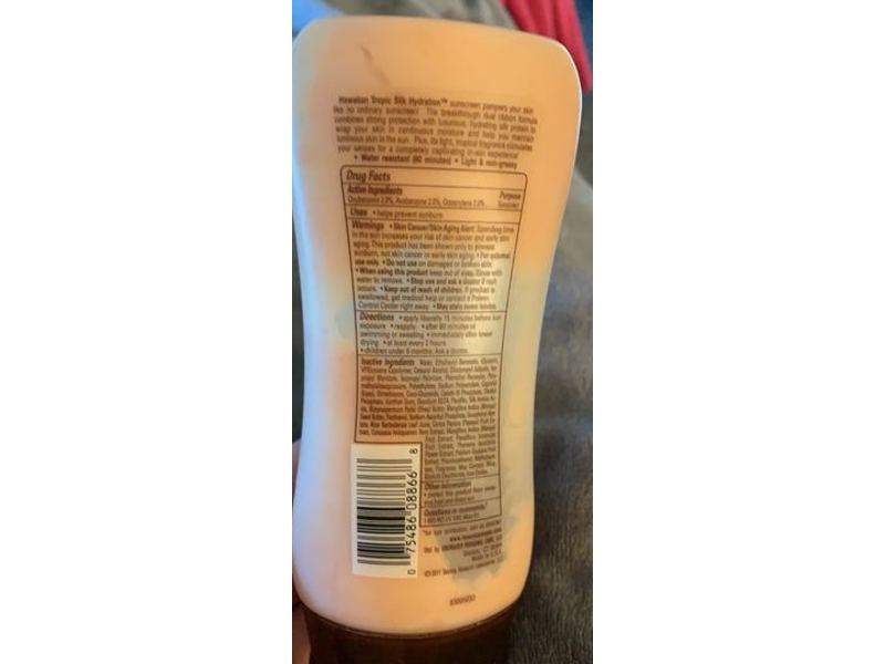 Hawaiian Tropic Silk Hydration Sunscreen, SPF 12, 6 fl oz/177 mL, Pack Of 2