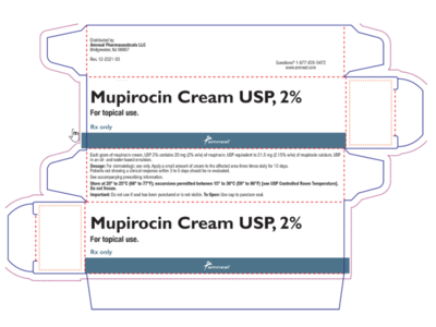 Mupirocin Cream USP, 2%, 30 g, Amneal Pharmaceuticals, LLC (RX)