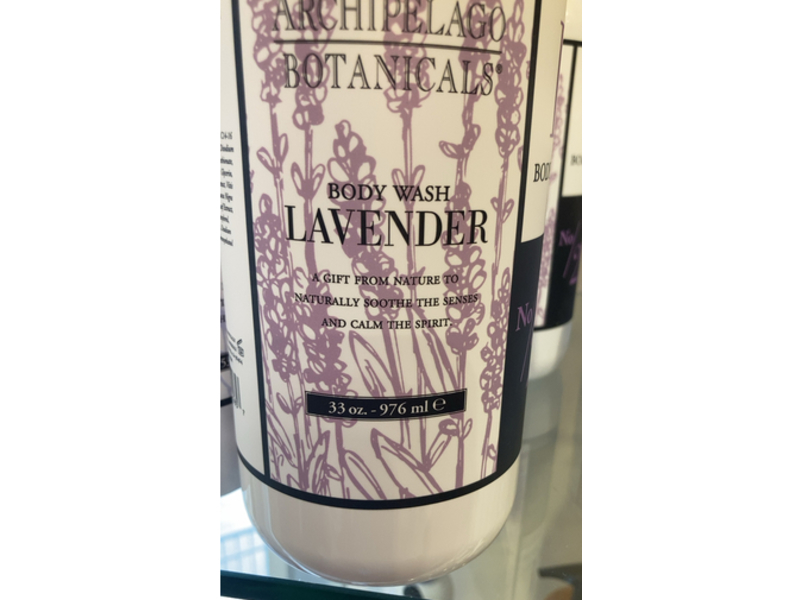 Archipelago Botanicals Body Wash, Lavender, 33 oz/976 mL