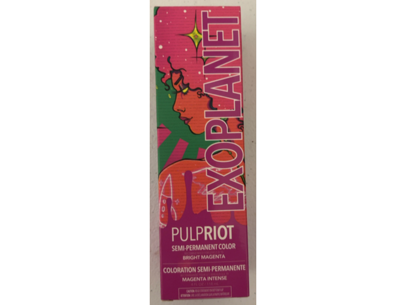 Pulp Riot Exoplanet Semi-Permanent Haircolor Bright Magenta, 4 fl oz/118 mL