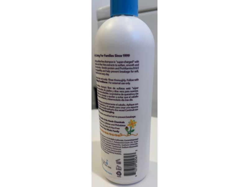 Fairy Tales Tangle Tamer Super Charge Detangling Shampoo, Keratin + Provitamins + Jojoba, 16 fl oz/473 mL
