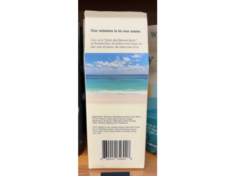 Wander Care Dry Shampoo, 1.1 oz/30 g