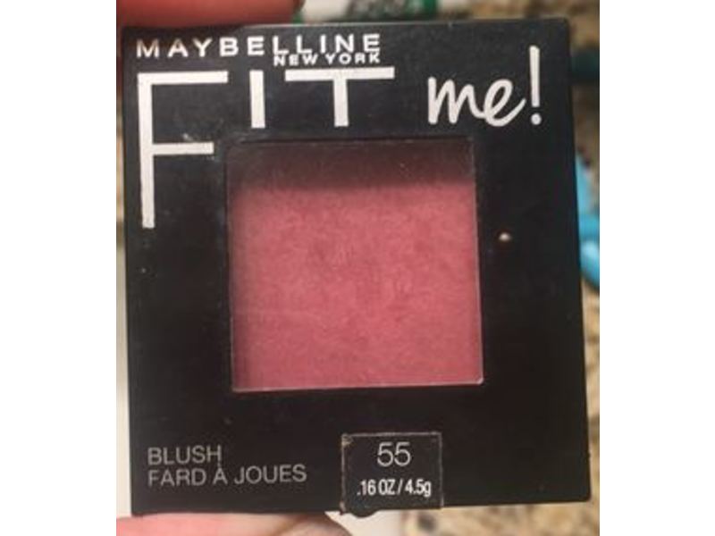 Maybelline New York Fit Me Blush, 55 Berry, 0.16 oz/4.5 g