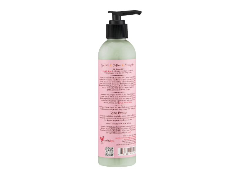 Camille Rose Fresh Curl Revitalizing Hair Smoother, Avocado & Castor Oil, 8 oz/240 mL