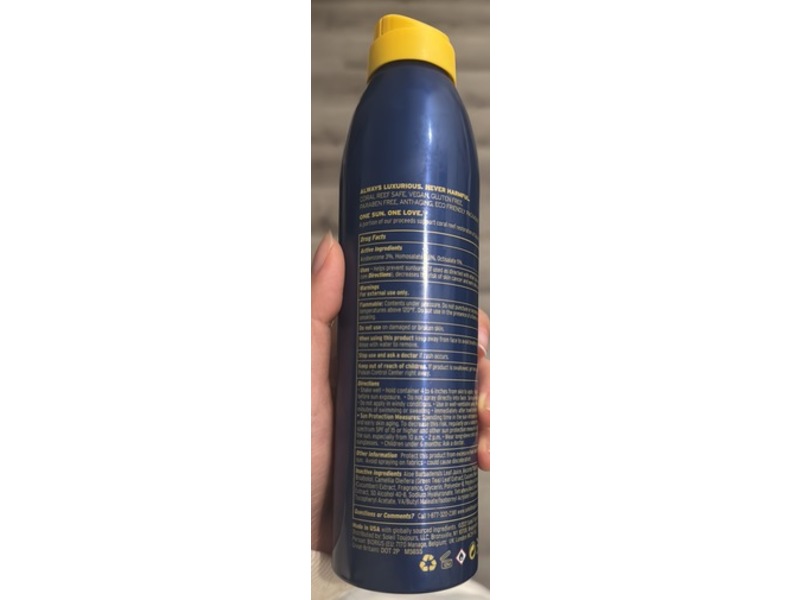 Soleil Toujours Clean Conscious Antioxidant Sunscreen Mist, SPF 30, 6.0 oz/170 g