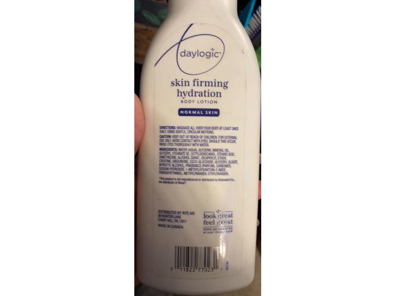 Daylogic Skin Firming Hydration Body Lotion, 13.5 fl oz / 399 mL