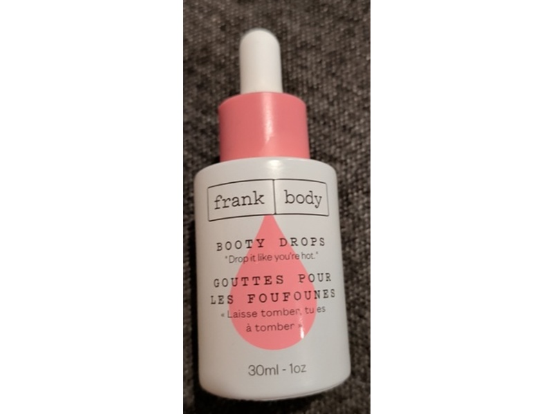 Frank Body Booty Drops Firming Body Oil, Drop It Like You're Hot, 1fl oz/30 mL