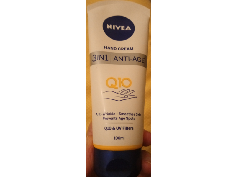 Nivea 3 In 1 Q10 Anti-Age Hand Cream, 100 mL