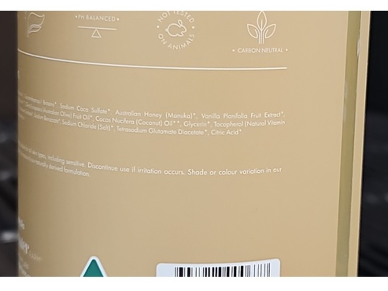 Freshwater Farm Nourishing Body Wash, Manuka Honey + Vanilla Bean, 33.9 fl oz/1L