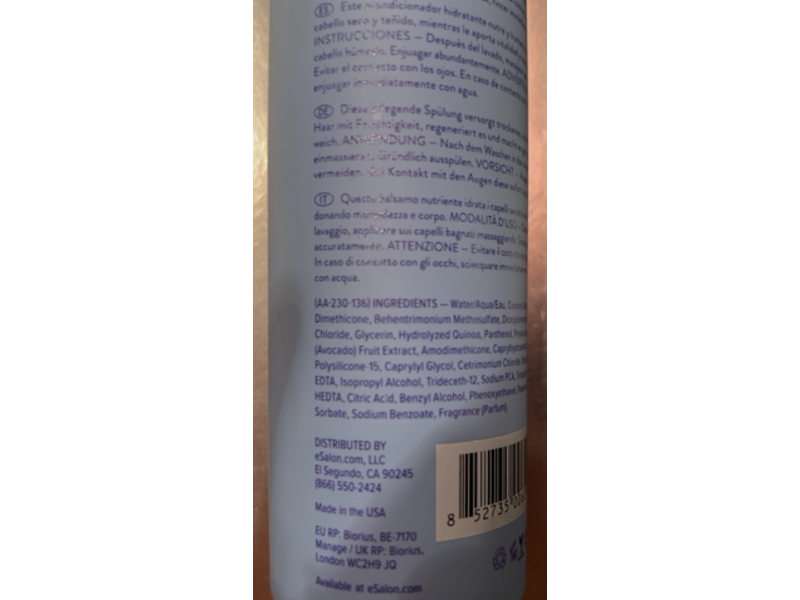 Esalon Hair Moisture Conditioner, 9 fl oz/266 mL