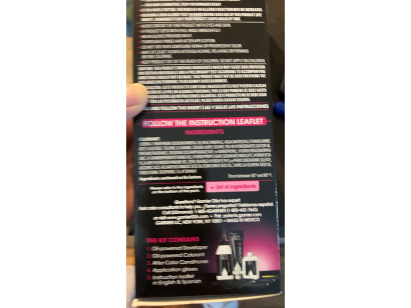 Garnier Olia Oil-Powered Permanent Color, 1.0 Black, 1 Applicator