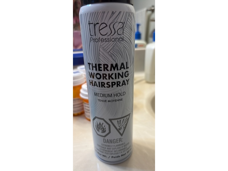 Tressa Professional Thermal Working Hair Spray, Medium Hold, 10.5 oz/260 mL