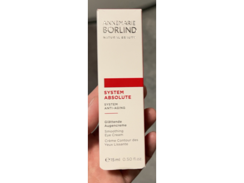 Annemarie Borlind Stystem Absolute Smoothing Eye Cream, 0.50 fl oz/15 mL