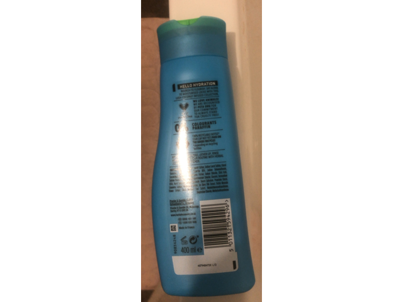 Herbal Essences Hello Hydration Shampoo, Coconut Water, 400 mL