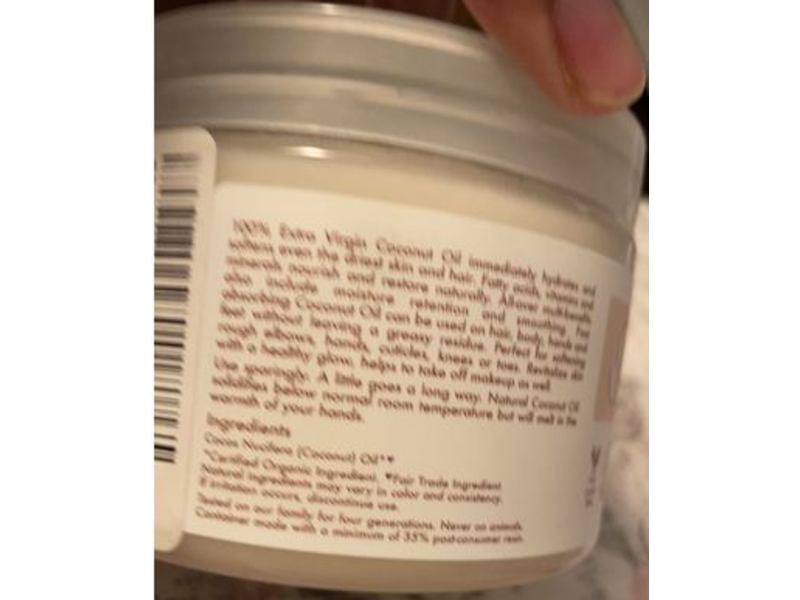 SheaMoisture Head-To-Toe Nourishing Hydration 100% Virgin Coconut Oil, 10.5 fl oz/311 mL
