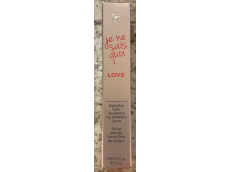 It Cosmetics Je Ne Sais Quoi Lip Treatment Serum, Love, 0.057 fl oz/1.7 mL