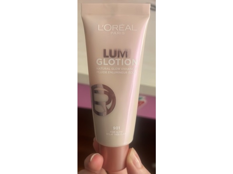 L'Oreal Paris Lumi Glotion Natural Glow Enhancer, 901 Fair Glow, 40 mL