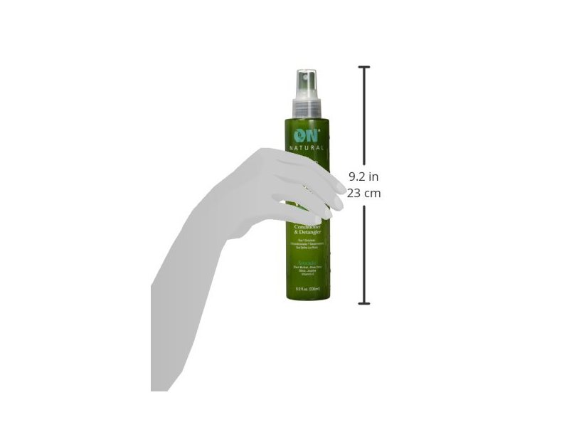 On Natural Curl-n-wavy Curl Defining Conditioner & Detangler, Avocado, 8 oz/236 mL