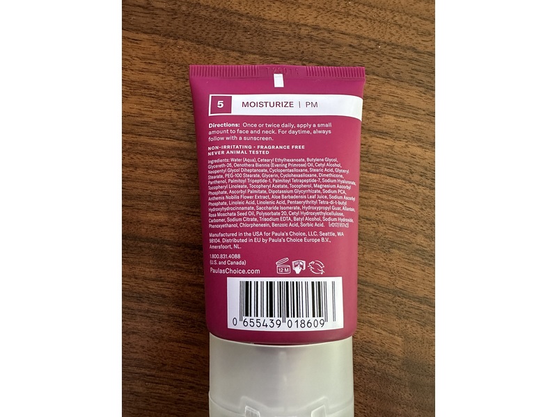 Paula's Choice Replenishing Moisturizer, 60 ml/2 fl oz