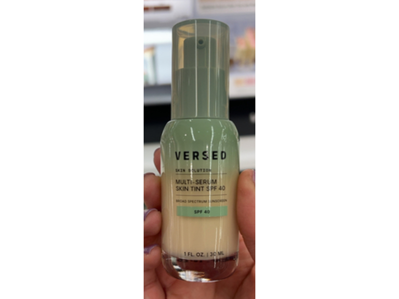 Versed Skin Solution Multi-Serum Skin Tint, SPF 40, 2N Light Neutral, 1 fl oz/30 mL