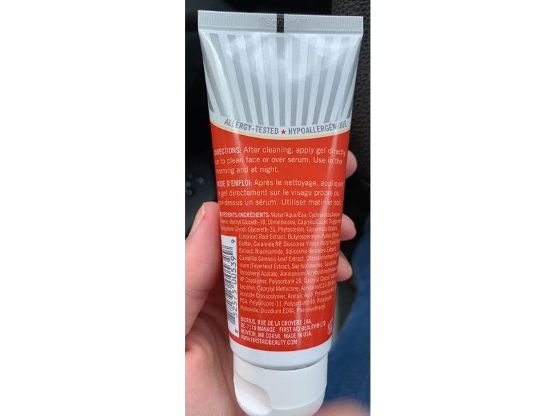 First Aid Beauty Skin Rescue Oil Free Mattifying Gel, 2.0 oz/56.7 g