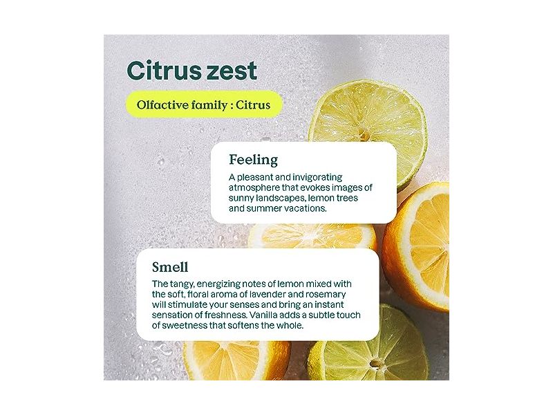 Attitude Laundry Detergent, Citrus Zest, 40 Loads, 67.6 fl oz/2 L