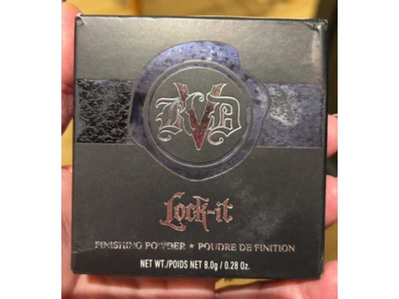KVD Beauty Lock-It Finishing Powder, Light, 0.28 oz/8.0 g