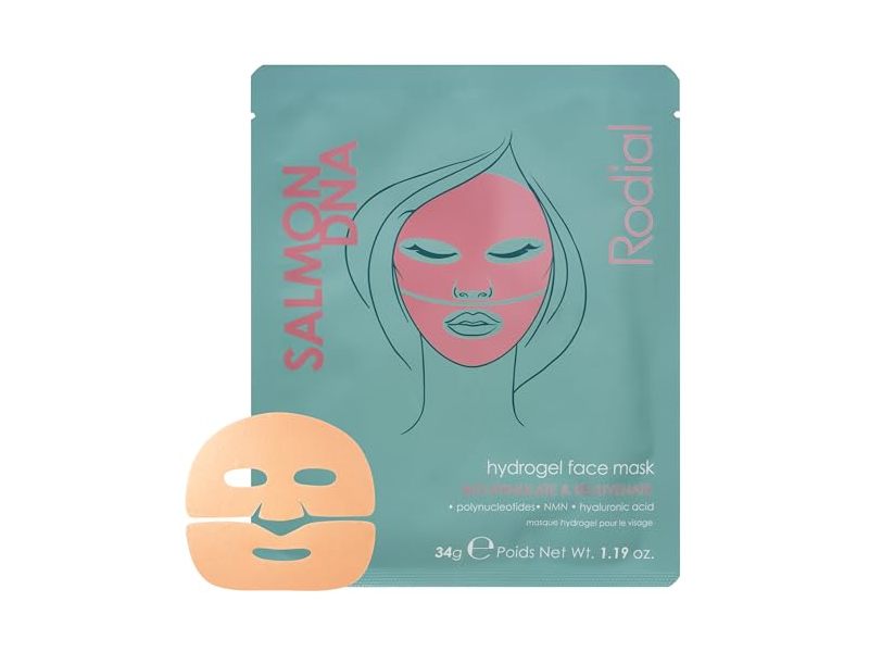 Rodial Salmon Dna Hydrogel Face Mask, Bio Stimulate & Rejuvenate, 1.19 oz/34 g