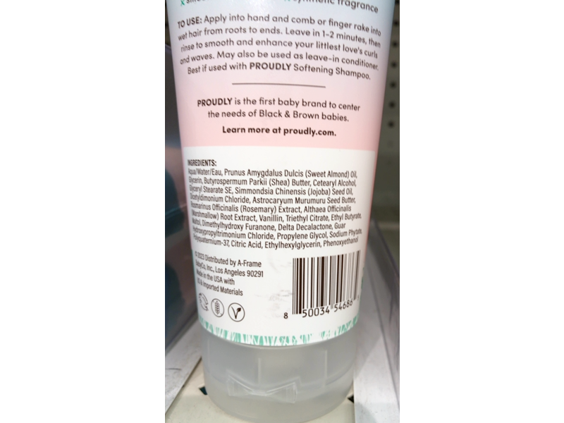 Proudly Moisturizing Conditioner, Medium, 9 fl oz/266 mL