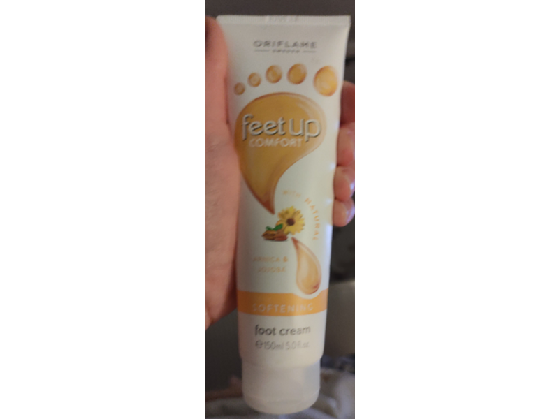 Oriflame Feet Up Comfort Foot Cream, Arnica & Jojoba, 5.0 fl oz/150 mL