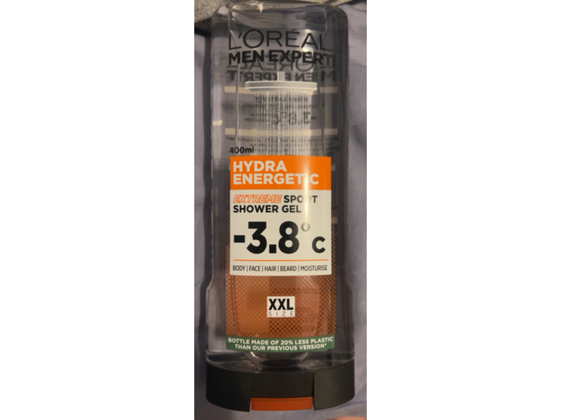 L'Oreal Paris Men Expert Hydra Energetic Extreme Sport Shower Gel, 400 mL