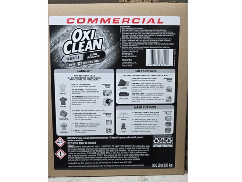 OxiClean Versatile Stain Remover, 13.61 Kg