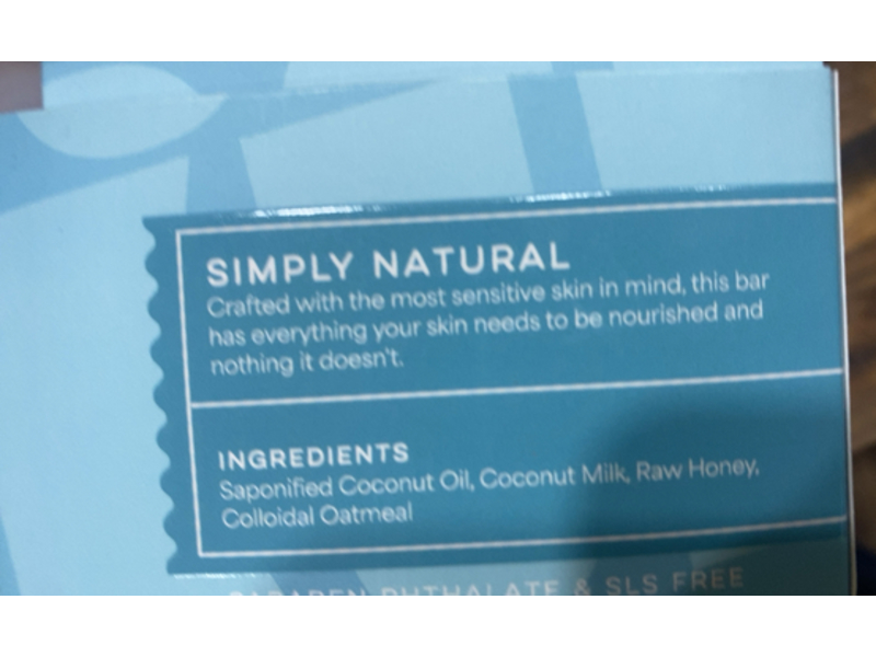 Kuhdoo Simply Natural Coconut Milk Soap, 4.5 oz/127.5 g
