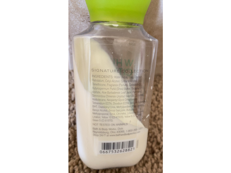 Bath & Body Works Body Lotion, White Citrus, 3 fl oz/88 mL