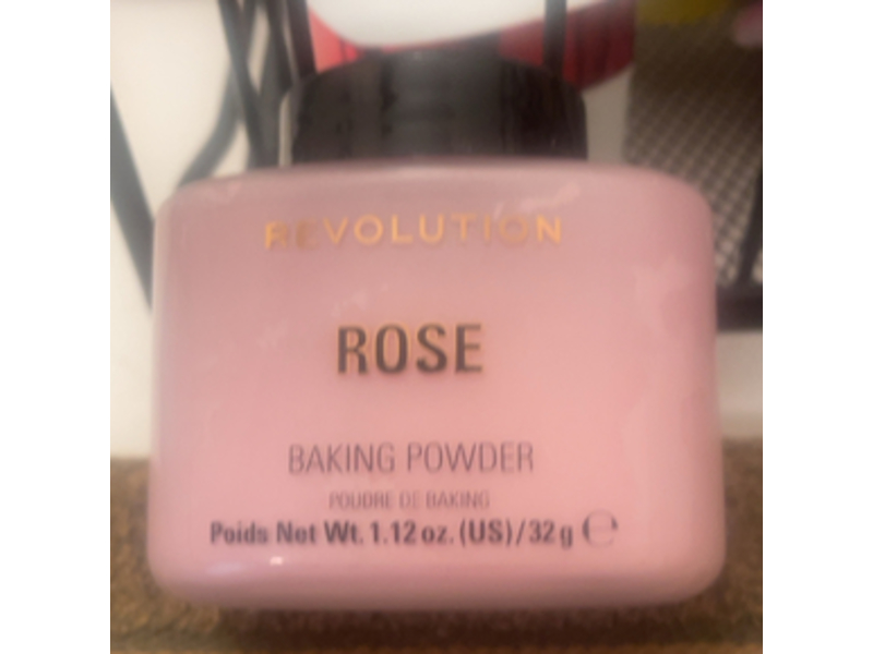 Revolution Loose Baking Powder, Rose, 1.12 oz/32 g