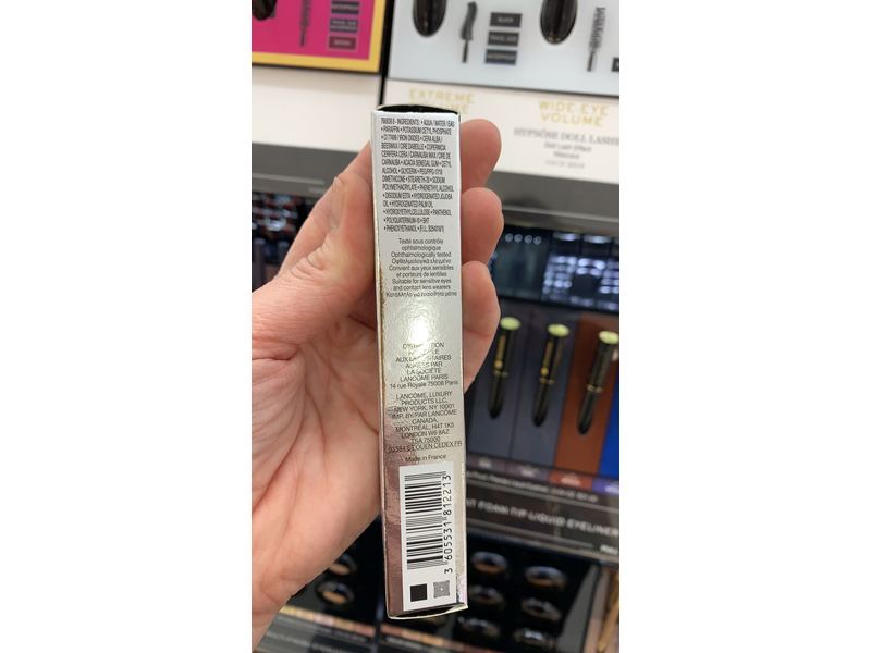 Lancome Hypnose Drama Instant Full Body Volume Mascara, 01 Excessive Black, 0.21 fl oz/6.5 ml