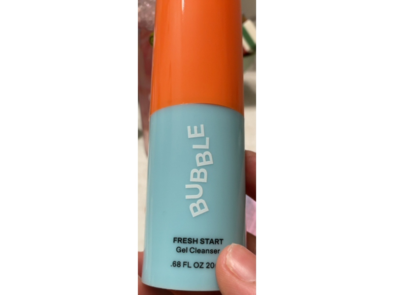 Bubble Fresh Start Gel Cleanser, 0.68 fl oz/20mL