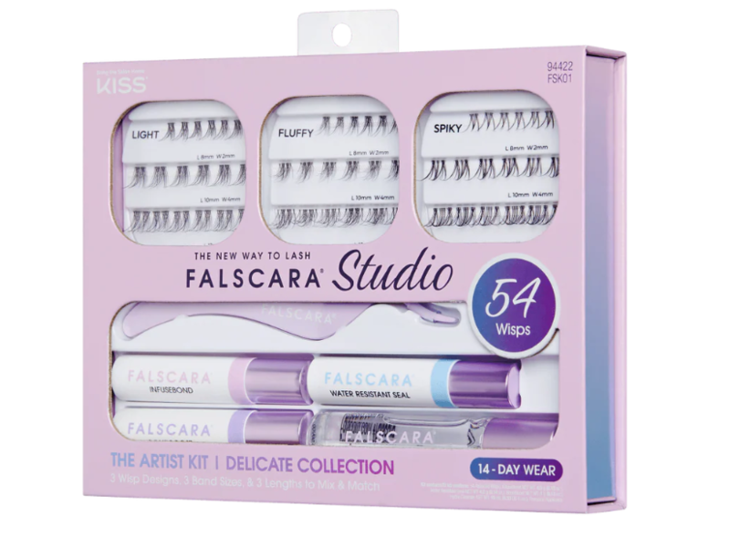Falscara Studio Delicate Collection The Artist Kit, 54 Count