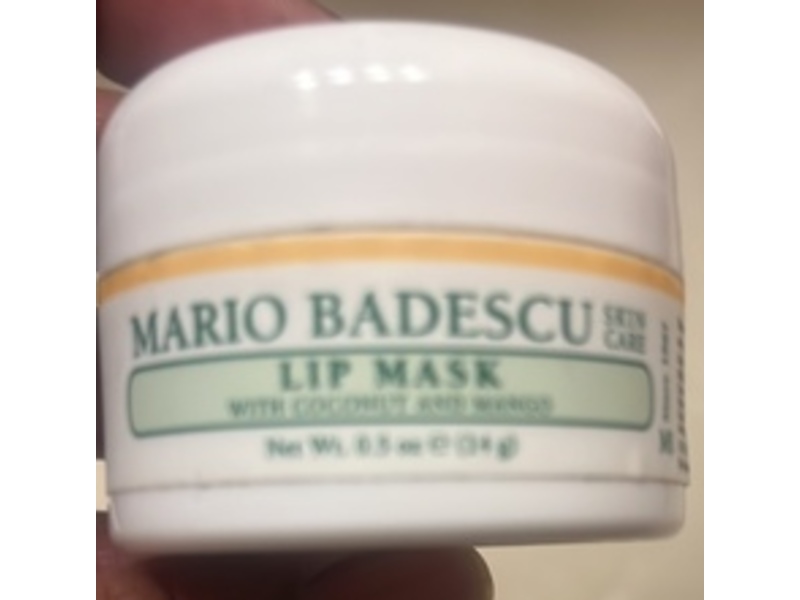 Mario Badescu Lip Mask, Coconut & Mango, 0.5 oz/14 g