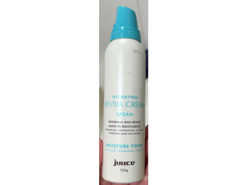 Juuce Hydrating Reviva Cream Moisture Foam, 125 g
